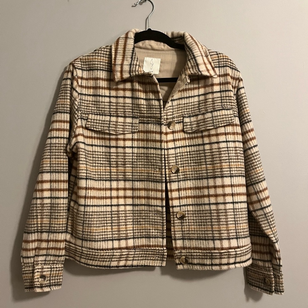 JOIE Plaid Jacket / Shacket NWT